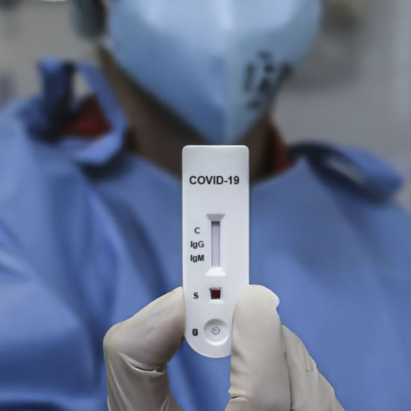test rápido de coronavirus covid 19