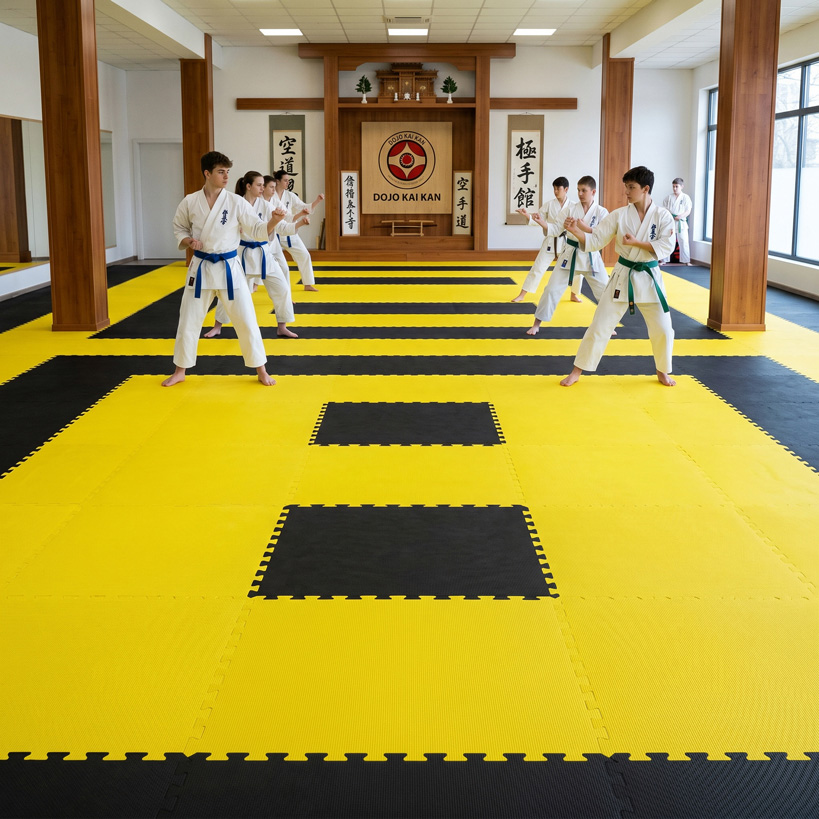 Piso Tatami 20 mm para Karate y Taekwondo